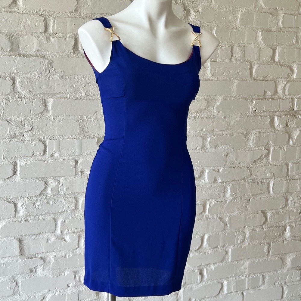 Vintage Rampage Blue Mini Dress 90s/Y2K